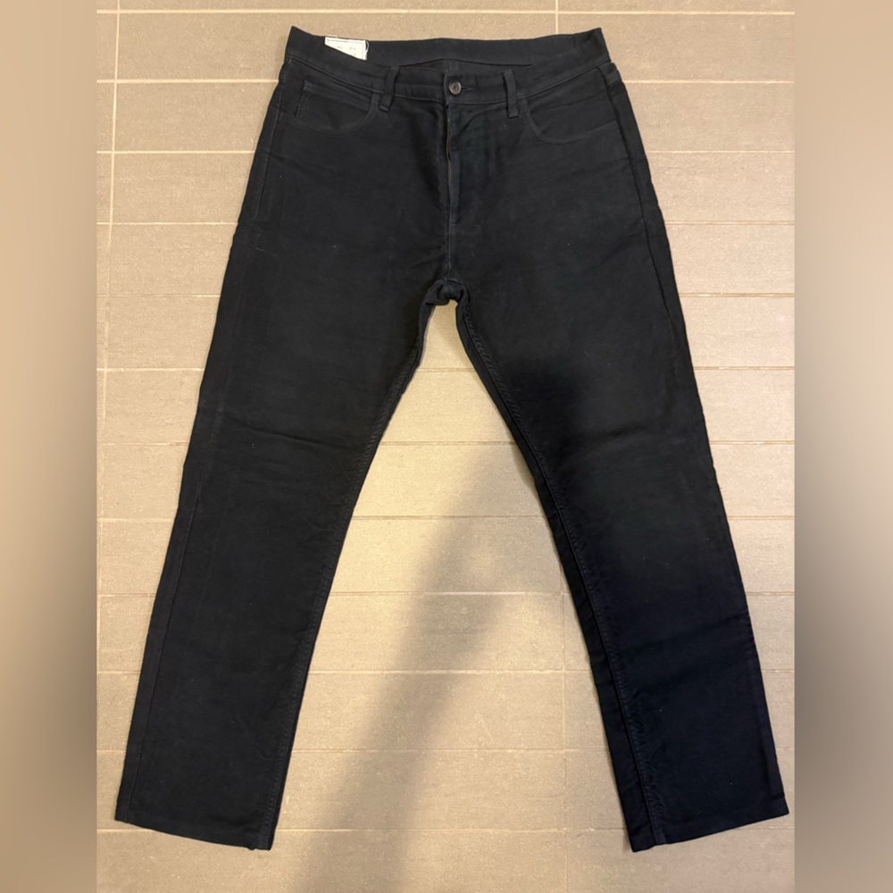 Billy Reid Men's Black Chinos